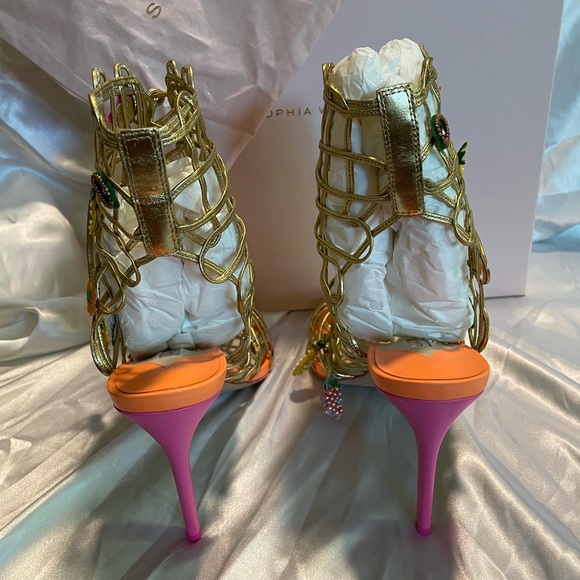 *BRAND NEW IN BOX* Sophia Webster Delphine Fruit Salad size 44 brand new - Picture 6 of 11